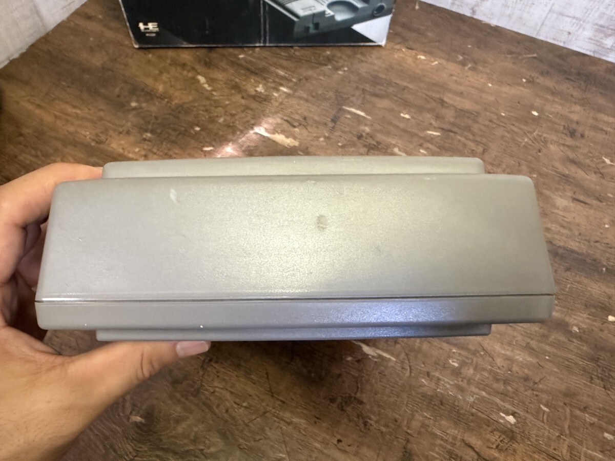 希少　箱付　NEC PI-CD1 PCエンジン　SUPER CD-ROM2 本體　PCE レトロゲーム　ゲーム機(jī)　ジャンク