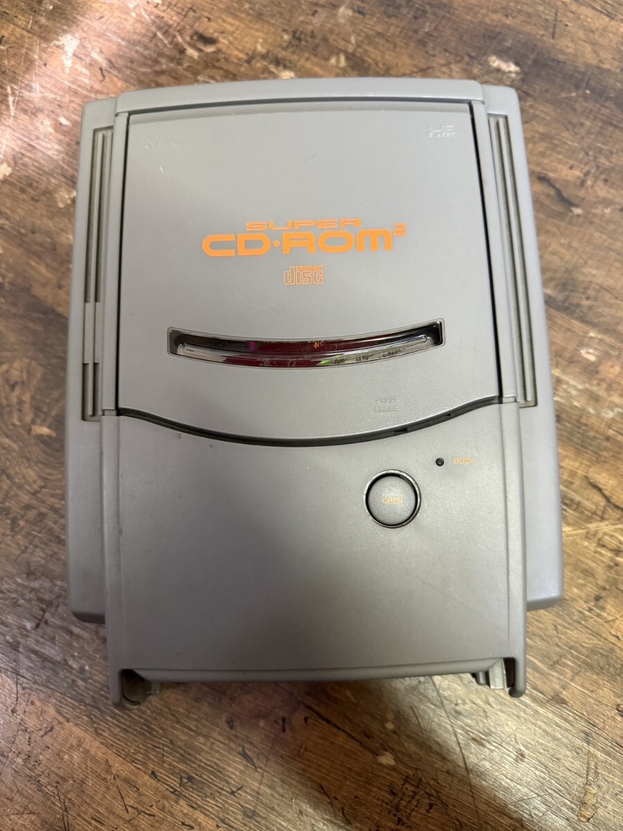 希少　箱付　NEC PI-CD1 PCエンジン　SUPER CD-ROM2 本體　PCE レトロゲーム　ゲーム機(jī)　ジャンク