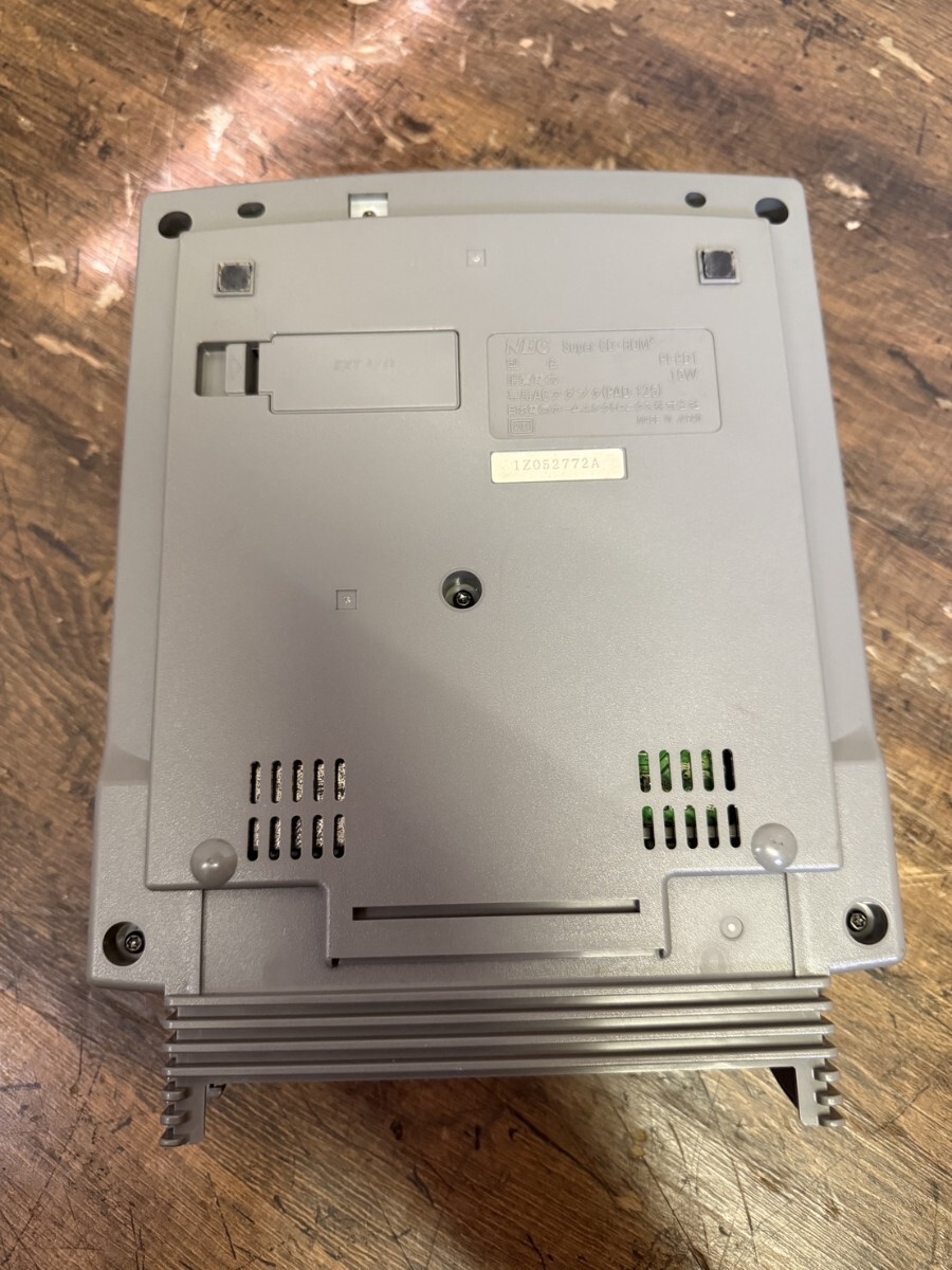 希少　箱付　NEC PI-CD1 PCエンジン　SUPER CD-ROM2 本體　PCE レトロゲーム　ゲーム機(jī)　ジャンク