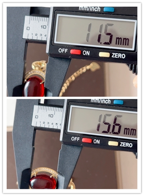 ◇ブラッドアンバー(琥珀)◇ブレスレット◇天然石◇パワーストーン◇巾着袋付き◇プレゼントにも040B91101 _画像5