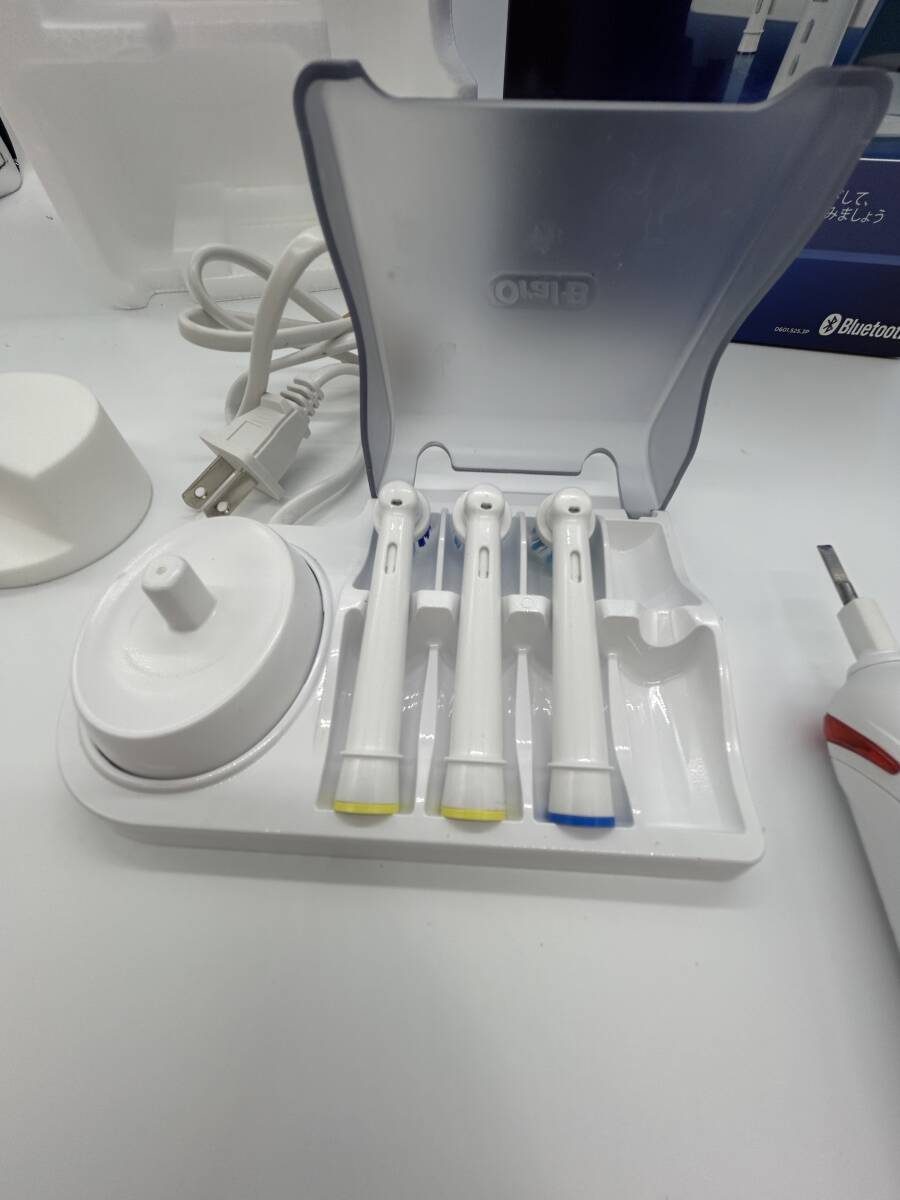 H193☆ BRAUN ブラウン Oral-B オーラルB SMART4 4000 充電式 電動歯ブラシ 替えブラシ３本 元箱付き コーチング機能 歯石除去力アップ