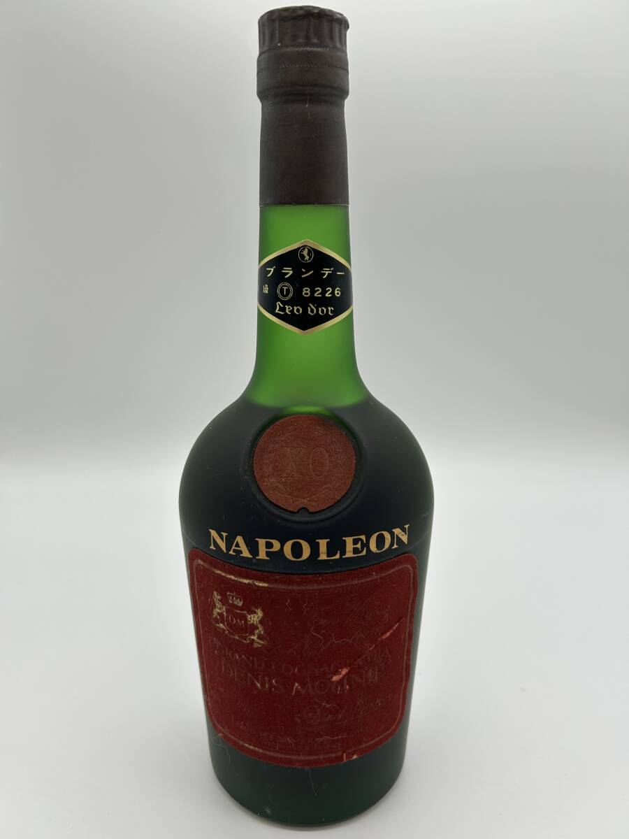 H160☆ denis mounie ドゥ二ムニエ ナポレオン NAPOLEON 赤ラベル コニャック 700ml 40％ 未開栓 國外酒 古酒 ブランデー XO