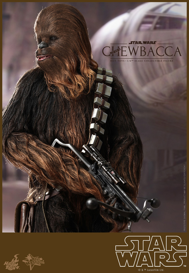 スターウォーズ チューバッカ 新たなる希望 ver 1/6 ムービー・マスターピース ホットトイズ MMS262 新品 未開封_画像9
