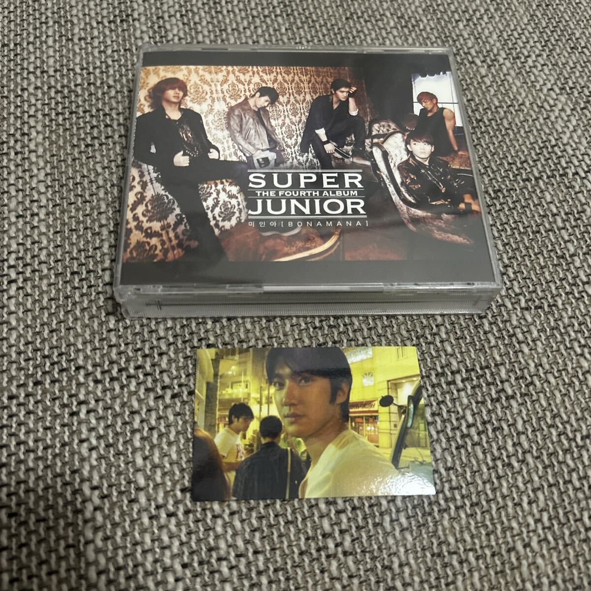 SUPER JUNIOR シウォン　美人　BONAMAMA トレカ CD_画像1