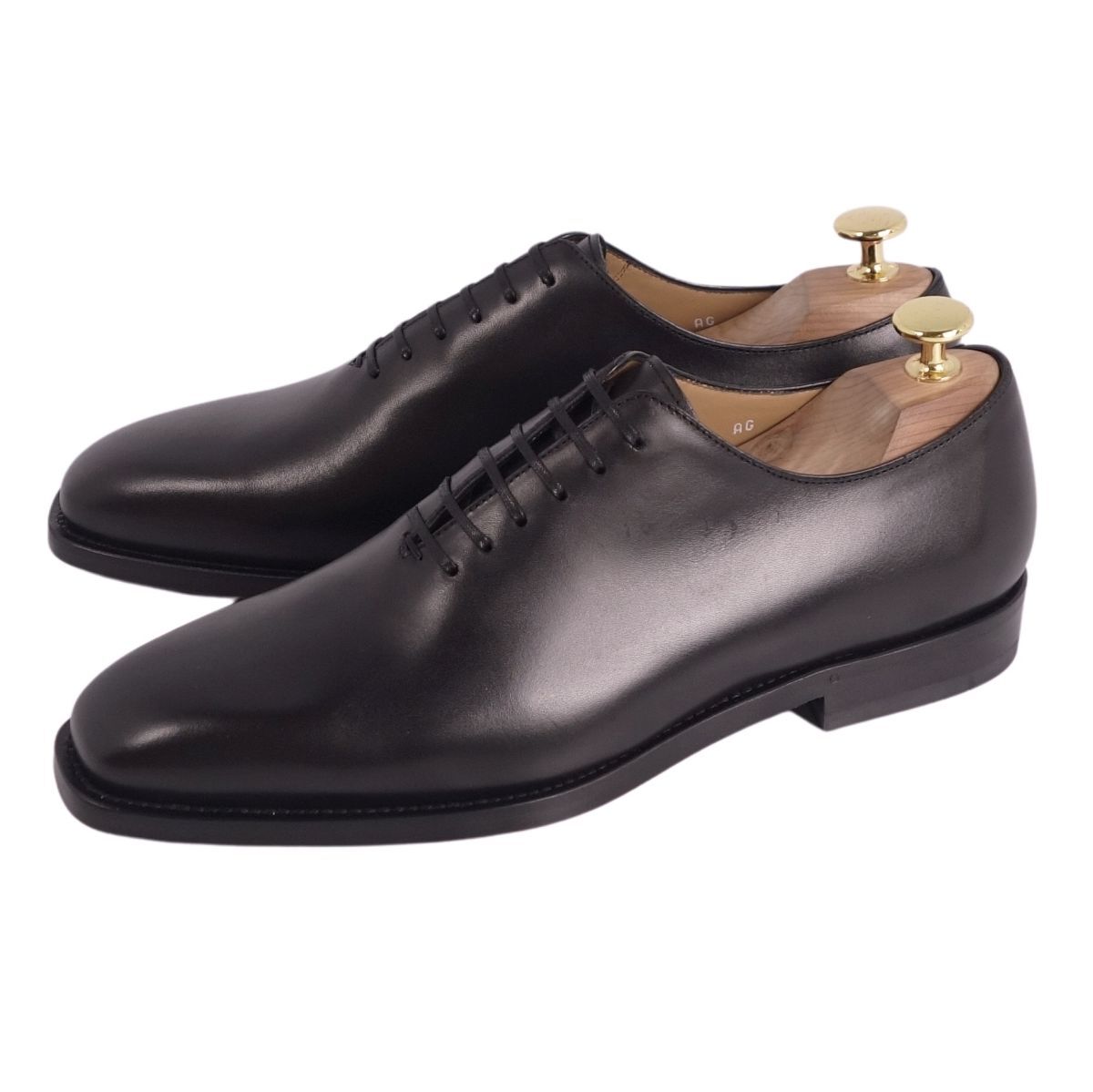 未使用 サルヴァトーレ フェラガモ Salvatore Ferragamo レザーシューズ ビジネスシューズ メンズ 6EE(24.5cm) ブラック ce08db-rm08e33147_画像2