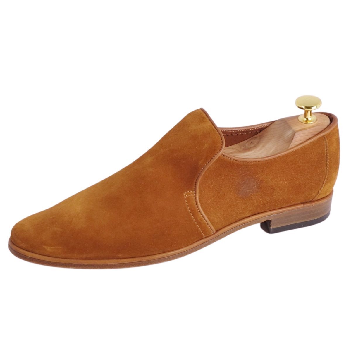  не использовался Salvatore Ferragamo Salvatore Ferragamo Loafer туфли без застежки замша кожа обувь мужской 6.5EE Brown ce08do-rm10e32990