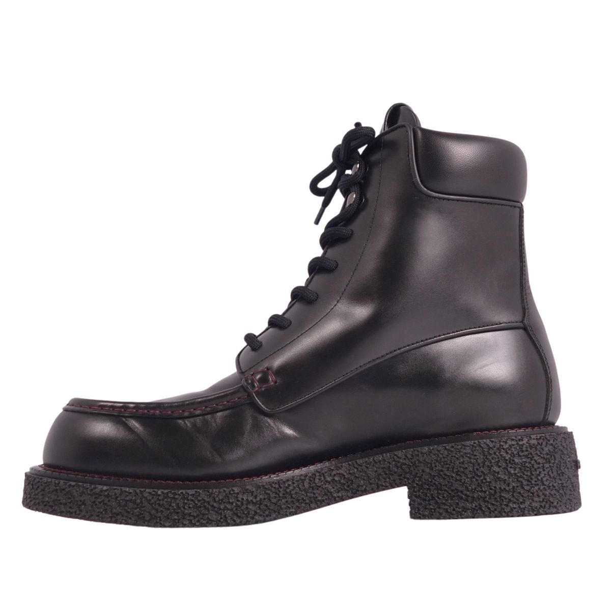  не использовался Salvatore Ferragamo Salvatore Ferragamo ботинки короткие сапоги гонки выше мужской 10M(28cm) черный ce08ds-rm20e33067