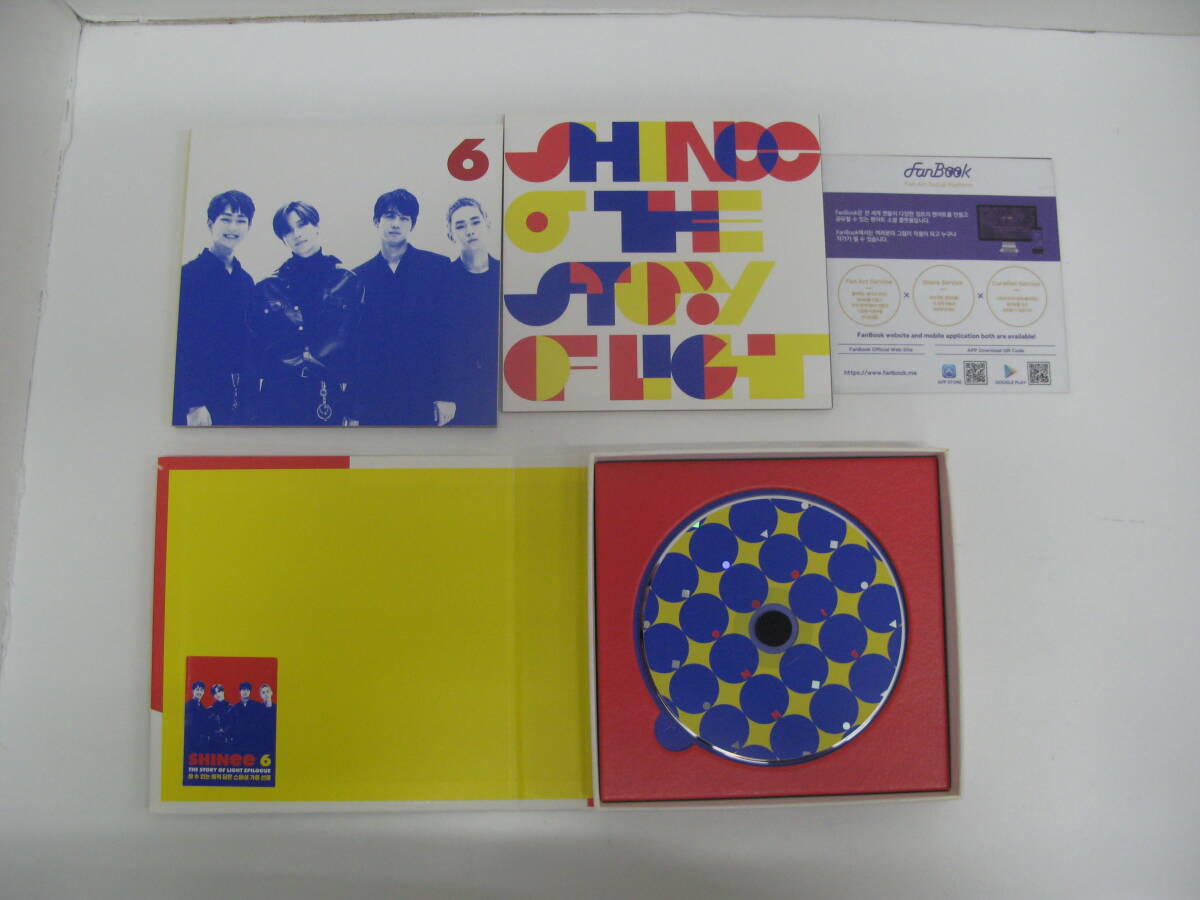【丸-1982】(MZ)SHINee6/韓國6枚目の合本フル?アルバム　The Story of Light Epilogue/CD/輸入盤/中古品②（TK)