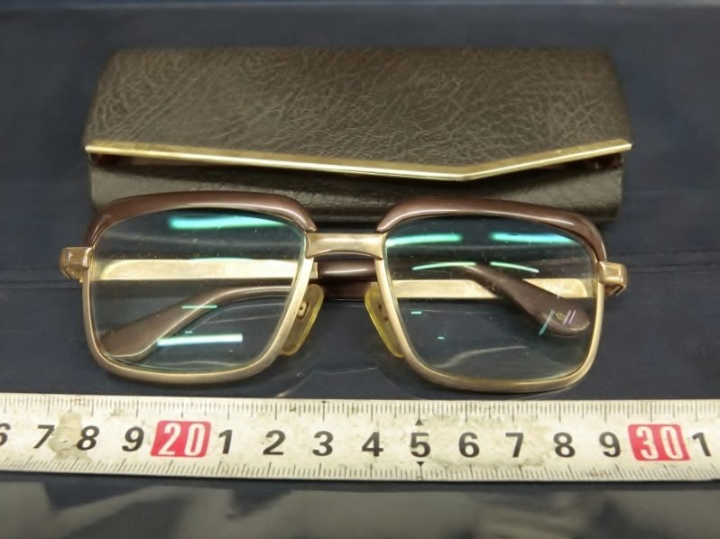 L9650 rodenstock 1/20 10k 16mm めがね 眼鏡 フレーム アンティーク ビンテージ ジャンク_画像1