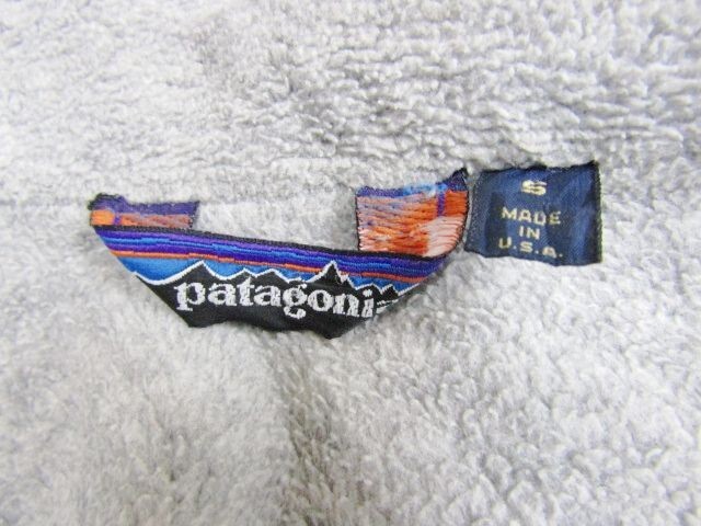 ★パタゴニア patagonia★メンズ USA制 80ｓヴィンテージ 三角タグ シェルドシンチラジャケット★R70928062A