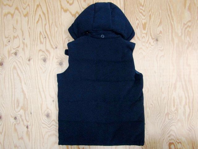 ★DANTON ダントン×BEAMS ビームス別注★JD-8564 ウールモッサ フーディダウンベスト★R70928029A_画像3