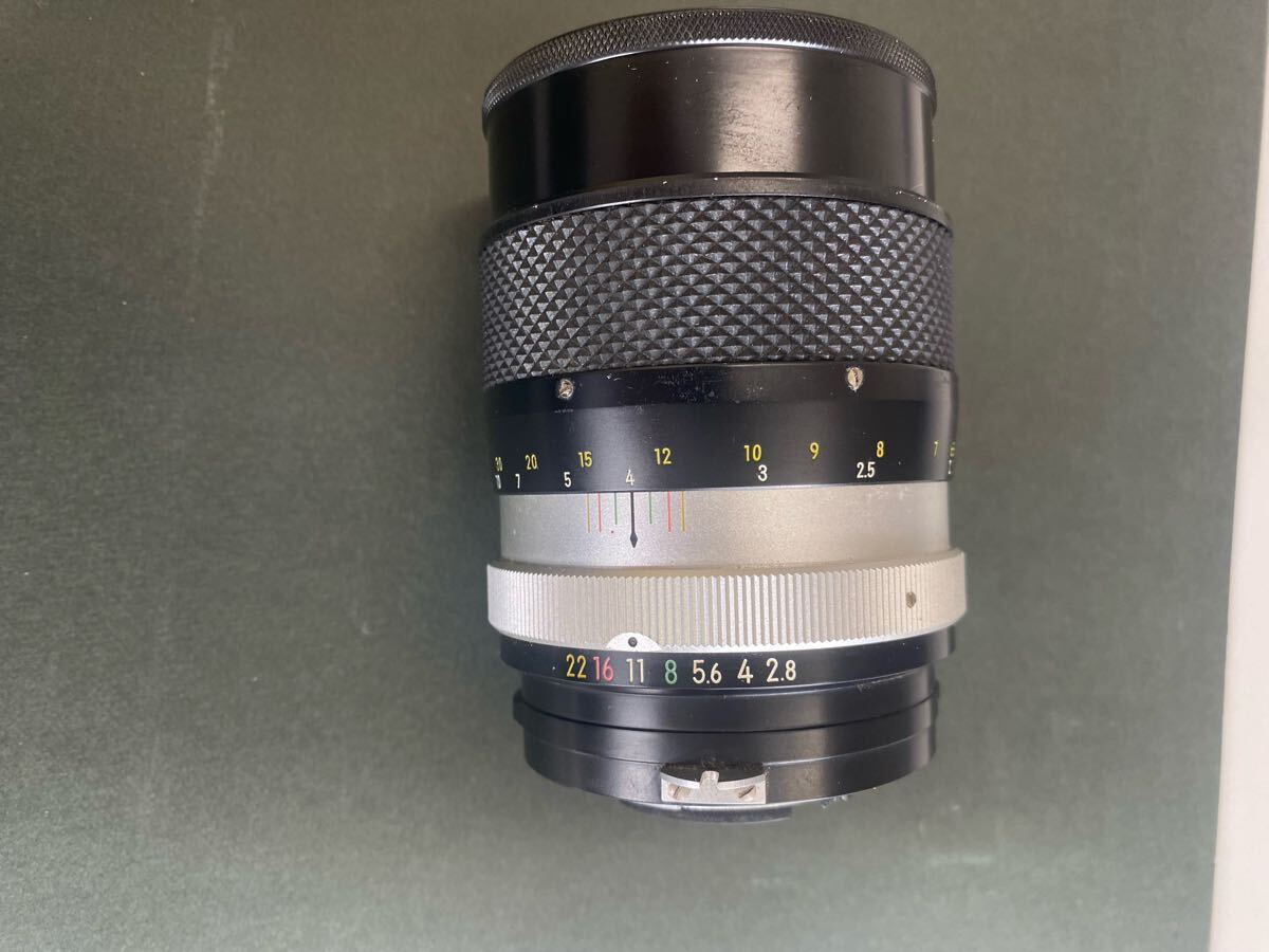 Nikon NIKKOR-Q Auto 1:2.8 f= 135mm　レンズ