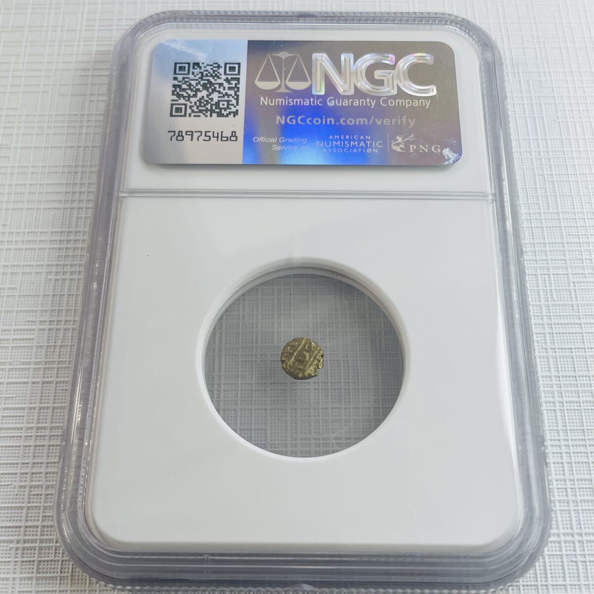 【鑑定済み 極美品】 ファナム金貨 高グレード AU58 FANAM NGC PCGS アンティークコイン 金貨 Je10 ゴールド ゴールドコイン 金_画像2