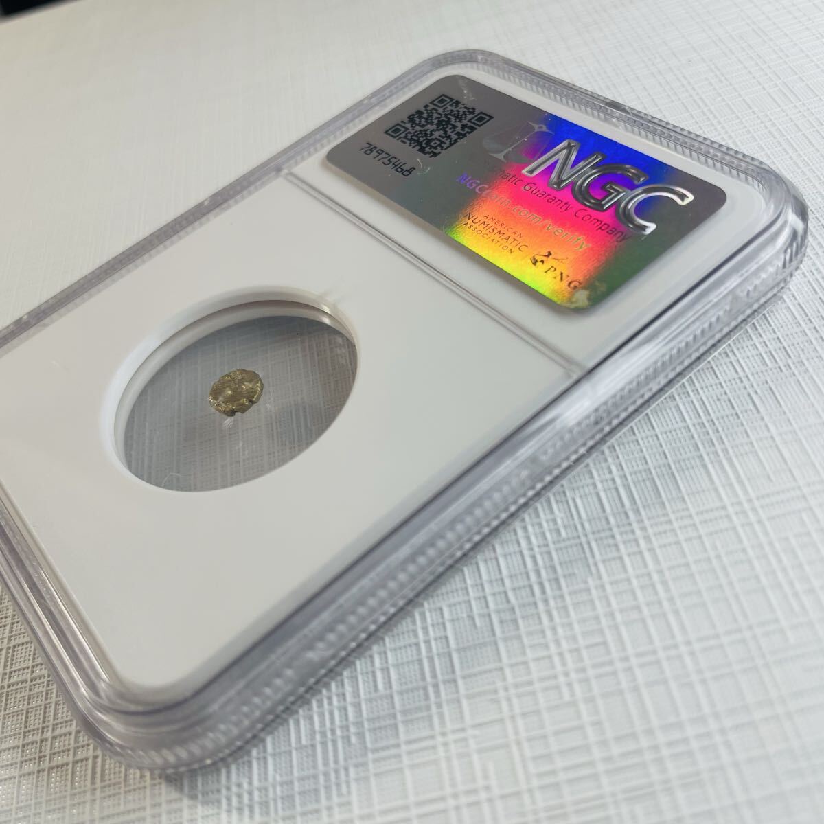 【鑑定済み 極美品】 ファナム金貨 高グレード AU58 FANAM NGC PCGS アンティークコイン 金貨 Je10 ゴールド ゴールドコイン 金_画像10