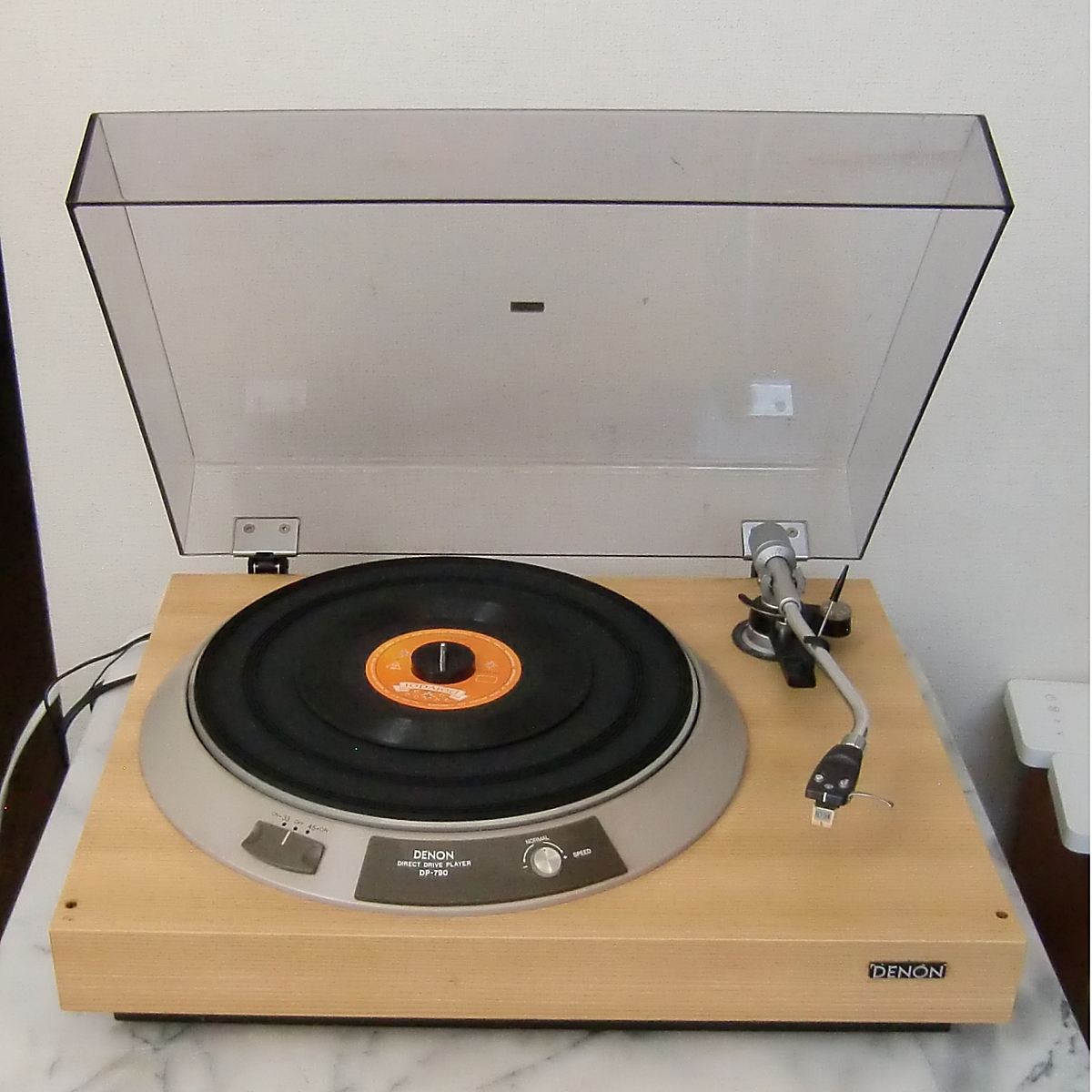 DENON DP-790 MMカートリッジ付き D.D PLAYER 動作良品 (smile_cat)_画像5