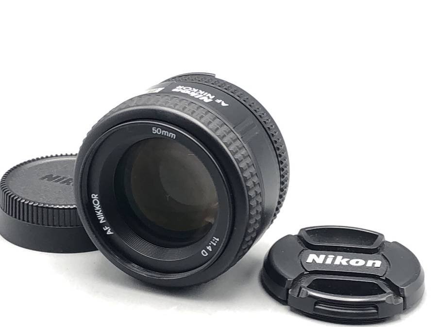 Nikon AF NIKKOR 50mm 1:1.4 D 一眼レフカメラレンズ■現(xiàn)狀品