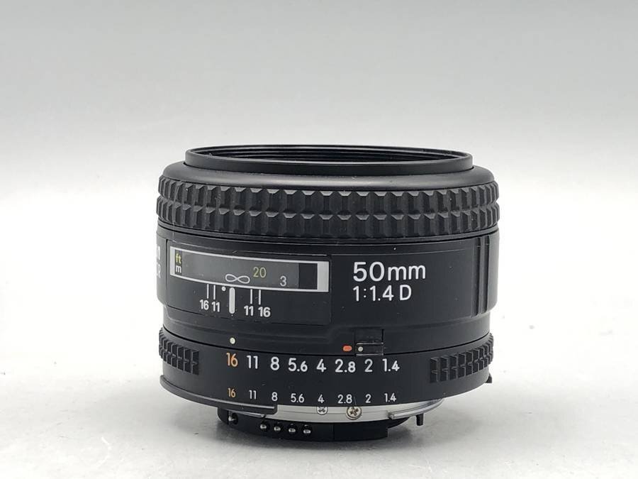 Nikon AF NIKKOR 50mm 1:1.4 D 一眼レフカメラレンズ■現(xiàn)狀品