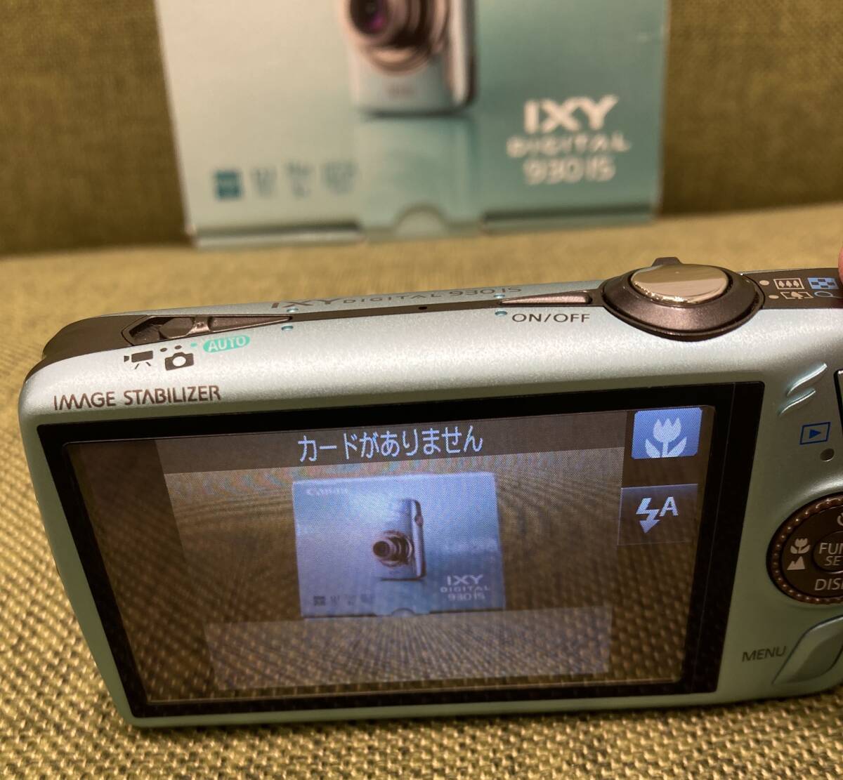 【YA23573】Canon キヤノン IXY DIGITAL 930IS PC1437 デジカメ　コンパクトデジタルカメラ 現(xiàn)狀品?簡(jiǎn)易動(dòng)作確認(rèn)済