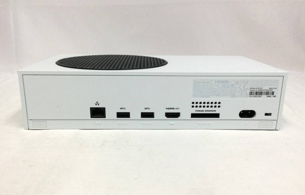 【GM7250/60/0】未動(dòng)確のジャンク★Xbox Series S 本體★マイクロソフト★x box★エックスボックス★シリーズS★ゲーム機(jī)★
