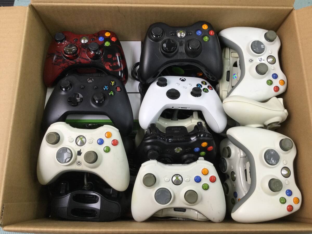 【GN8141/100/0】ジャンク★Xboxシリーズ コントローラー★計(jì)22個(gè)★Xbox/Xbox360/XboxOne★大量★セット★まとめ★エックスボックス★
