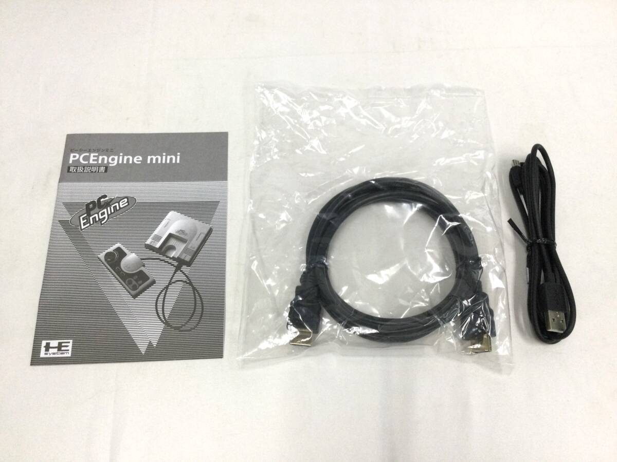 【GM7260/60/0】動(dòng)作確認(rèn)済★PCエンジン mini 本體セット★ピーシーエンジン ミニ★NEC★PC Engine mini★ゲーム機(jī)★レトロ★説明書(shū)付き★