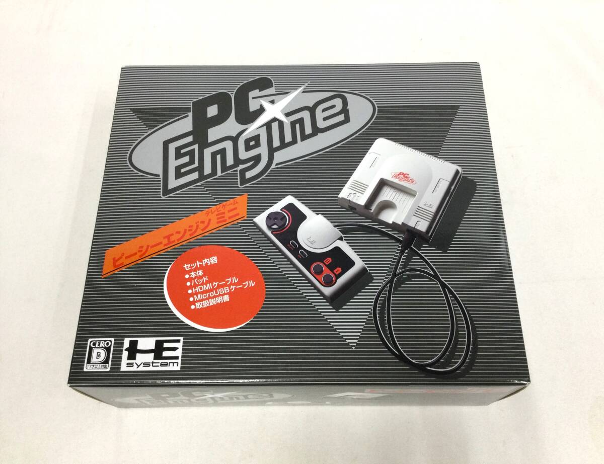 【GM7260/60/0】動(dòng)作確認(rèn)済★PCエンジン mini 本體セット★ピーシーエンジン ミニ★NEC★PC Engine mini★ゲーム機(jī)★レトロ★説明書(shū)付き★