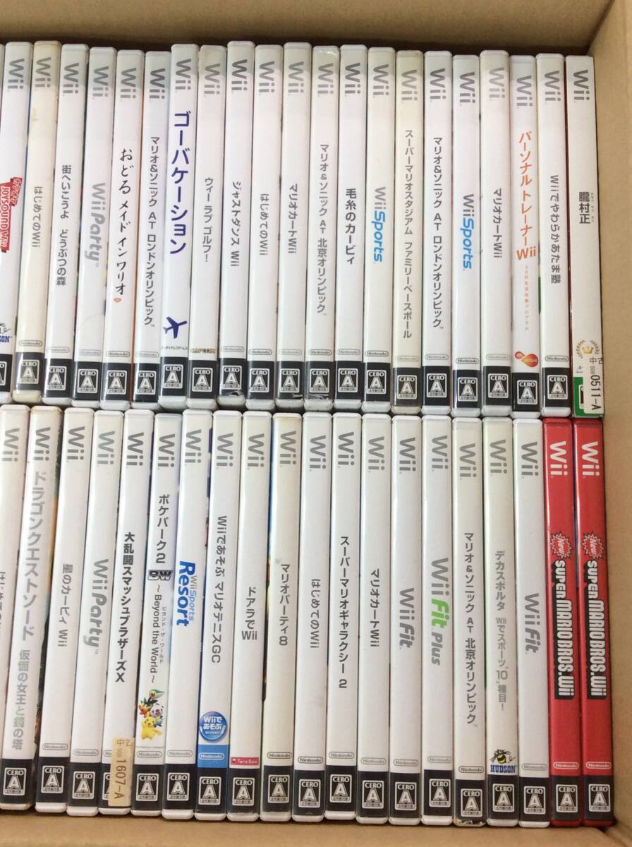 【GC417/120/0】ジャンク★Wiiソフト★合計(jì)73本前后★スマブラX/ポケパーク/星のカービィ 20周年スペシャル/桃太郎電鉄/マリオカート/他