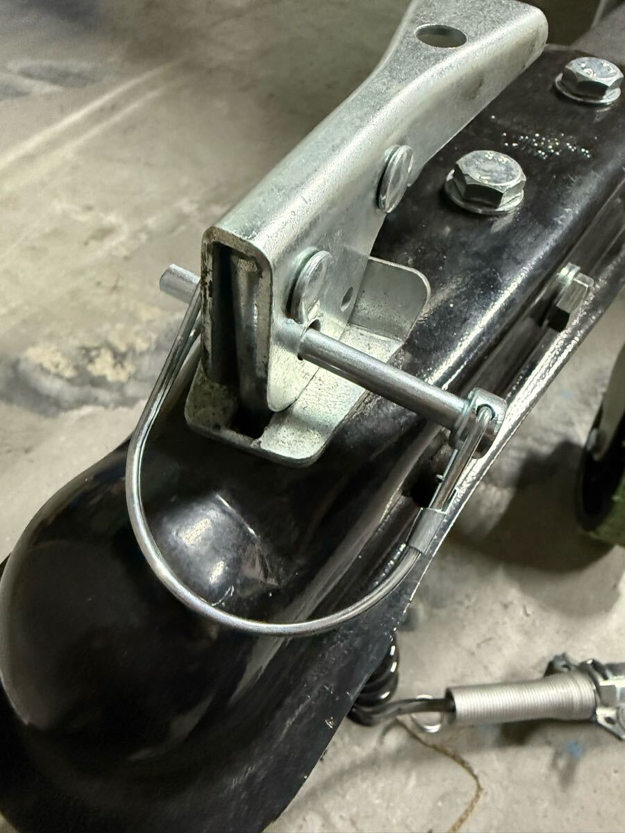 【新品即決】送料無(wú)料 トレーラー カプラーロックピン 6mm ソレックス タイトジャパン サントレックス 適合 カプラーピン スチールメッキ