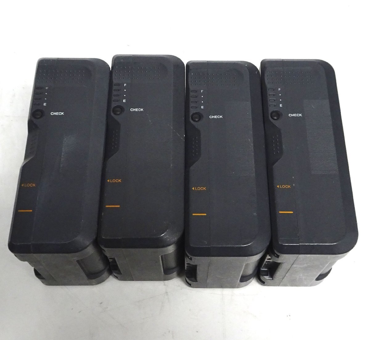 SONY BP-L90A lithium ион аккумулятор 4 шт. комплект V крепление [ б/у / зарядка * рабочий товар / текущее состояние товар ]#339203-6