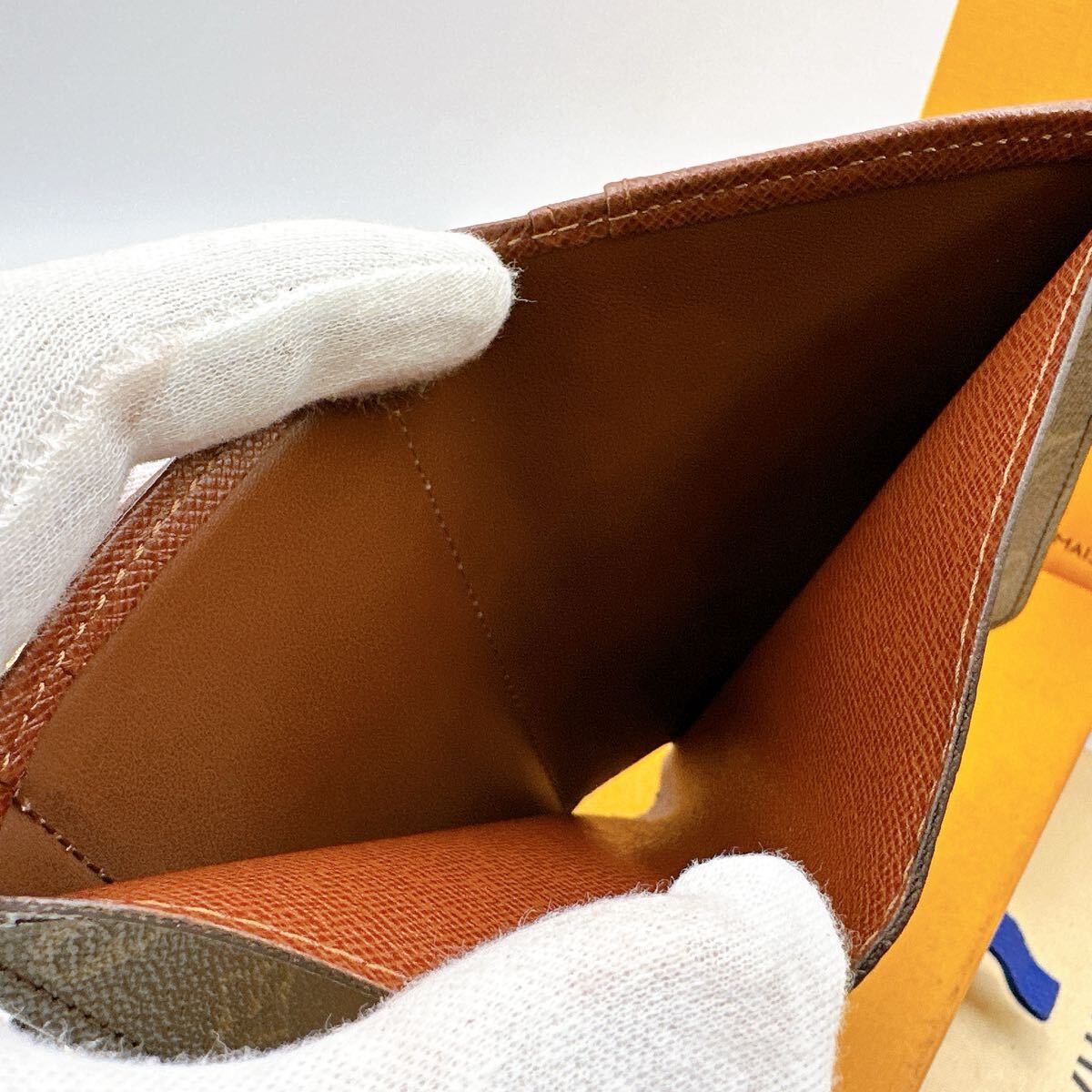 5639【極美品】LOUIS VUITTON ルイヴィトン モノグラム ポルトモネ ビエ ヴィエノワ 二つ折り財(cái)布 がま口 M61663/CA1001