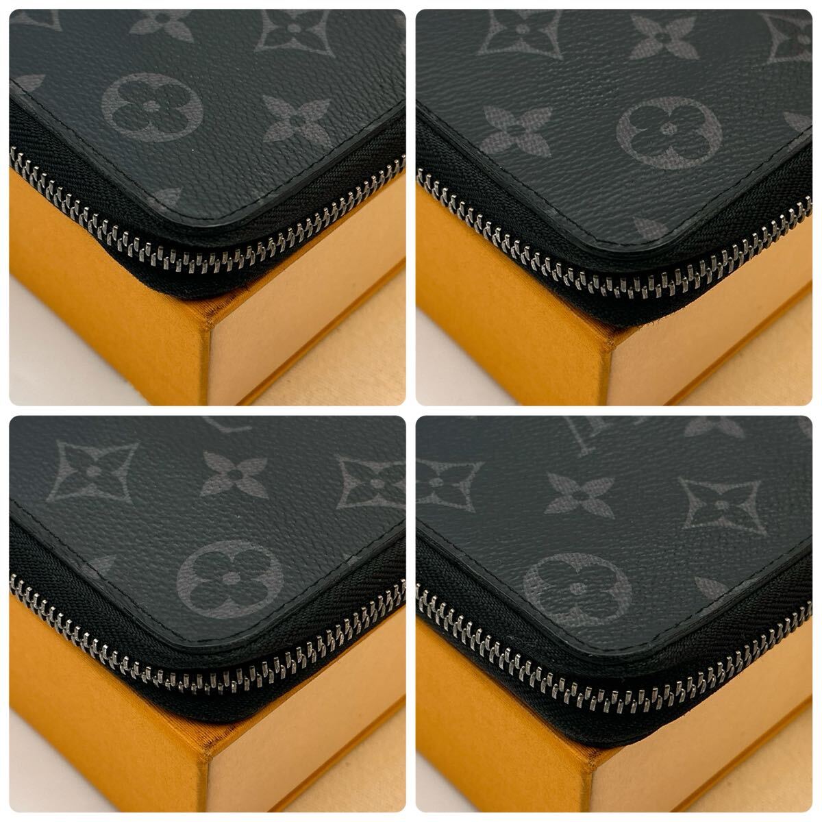 5593【ほぼ極美品】LOUIS VUITTON ルイヴィトン モノグラム エクリプス ジッピーウォレット ヴェルティカル 長(zhǎng)財(cái)布 M62295/GI3139