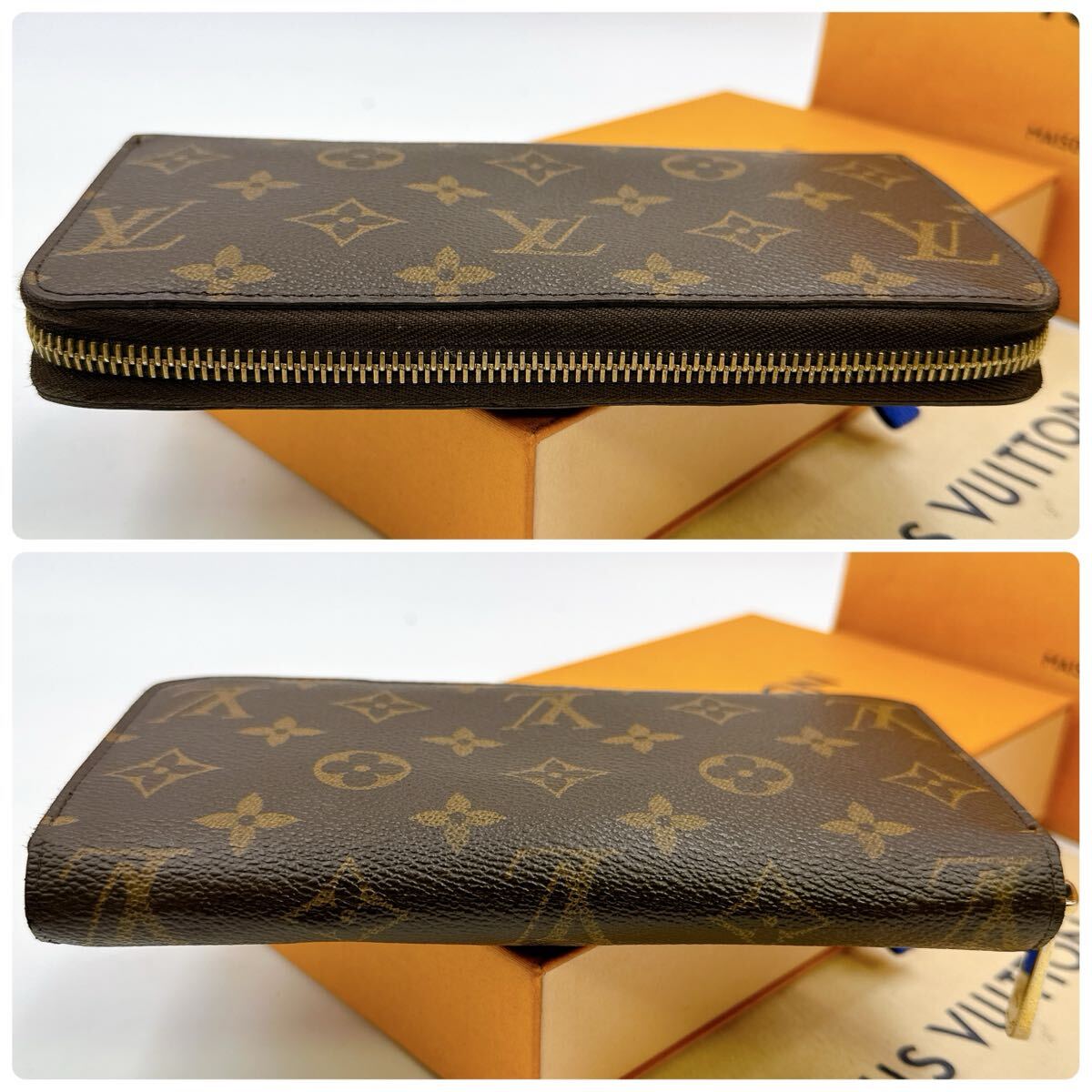 5646【極美品】LOUIS VUITTON ルイヴィトン モノグラム ジッピーウォレット ラウンドファスナー 長財布 ウォレット M60017/CA3193