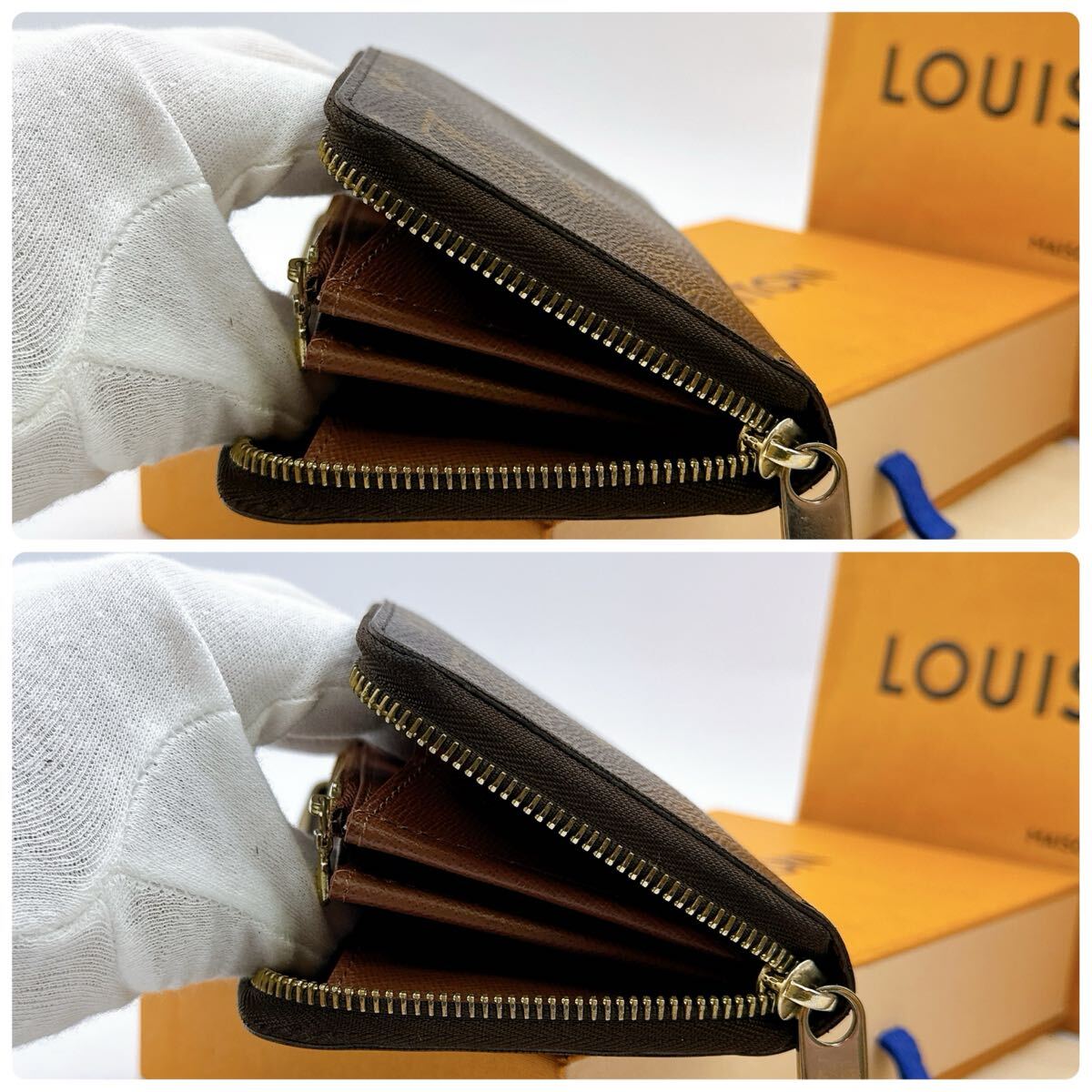 5646【極美品】LOUIS VUITTON ルイヴィトン モノグラム ジッピーウォレット ラウンドファスナー 長財布 ウォレット M60017/CA3193