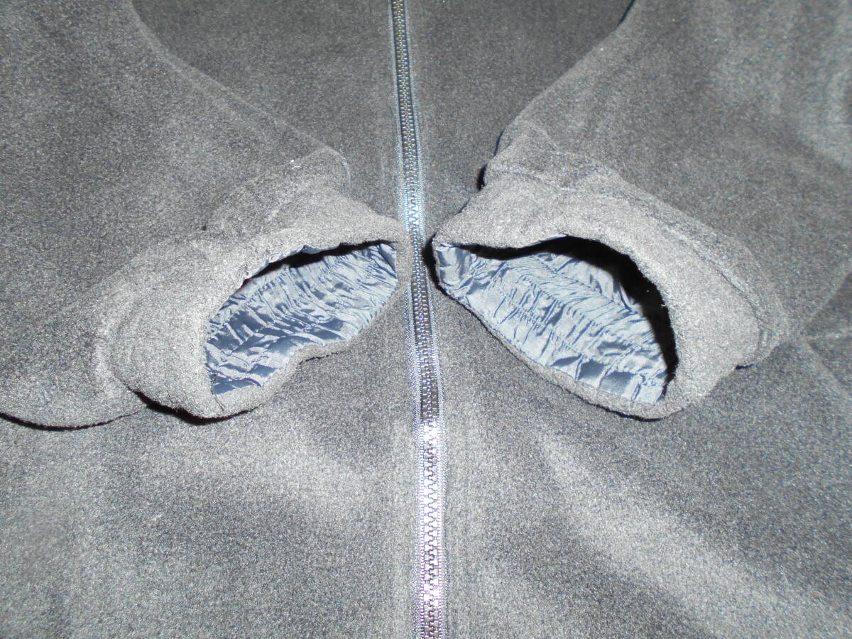 261◆SPIEWAK リバーシブルブルゾンジャケット◆スピワック サイズM ブラック フリースジャケット ブルゾン ナイロンジャケット 7H_画像6