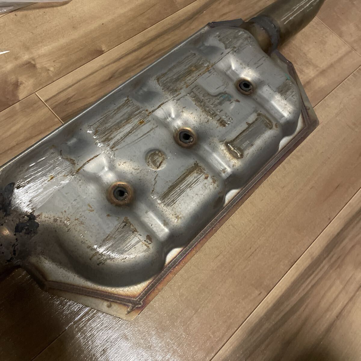 WRX STI S4 VAB VAG 純正OP STIエキゾーストキット マフラー リアピース 中間パイプ セット STPKG40VV011