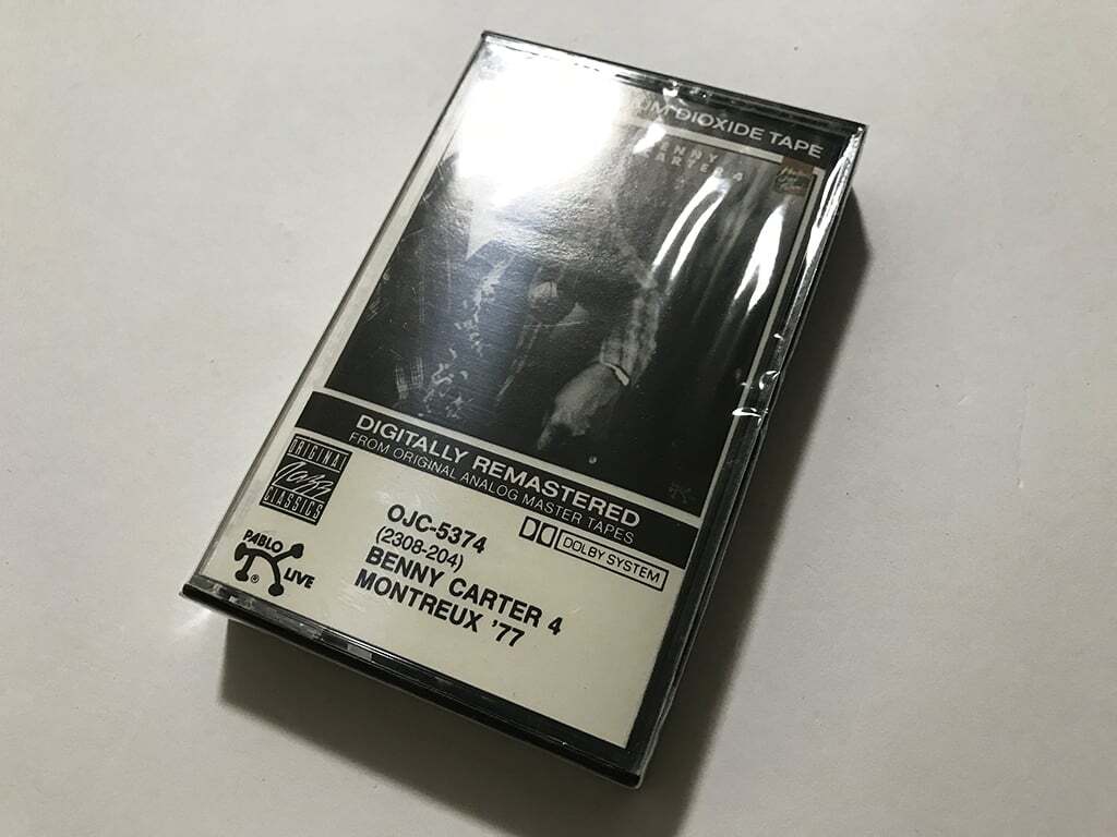 未開封■カセットテープ■ベニー・カーター Benny Carter 4『Montreux '77』Pablo モダン・ジャズ■同梱8本まで送料185円_画像2