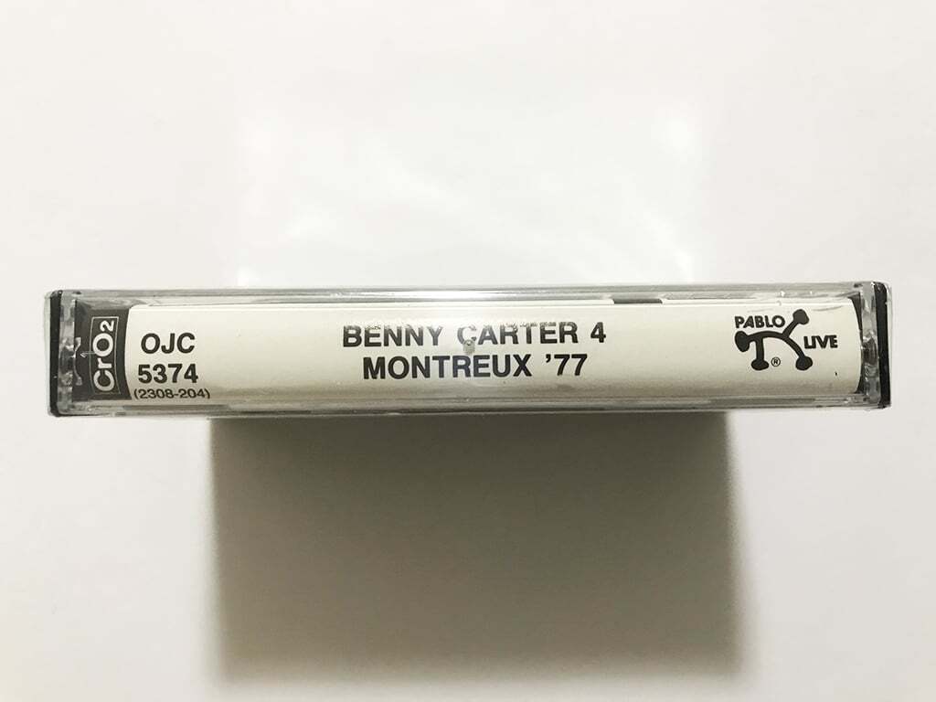 未開封■カセットテープ■ベニー・カーター Benny Carter 4『Montreux '77』Pablo モダン・ジャズ■同梱8本まで送料185円_画像4