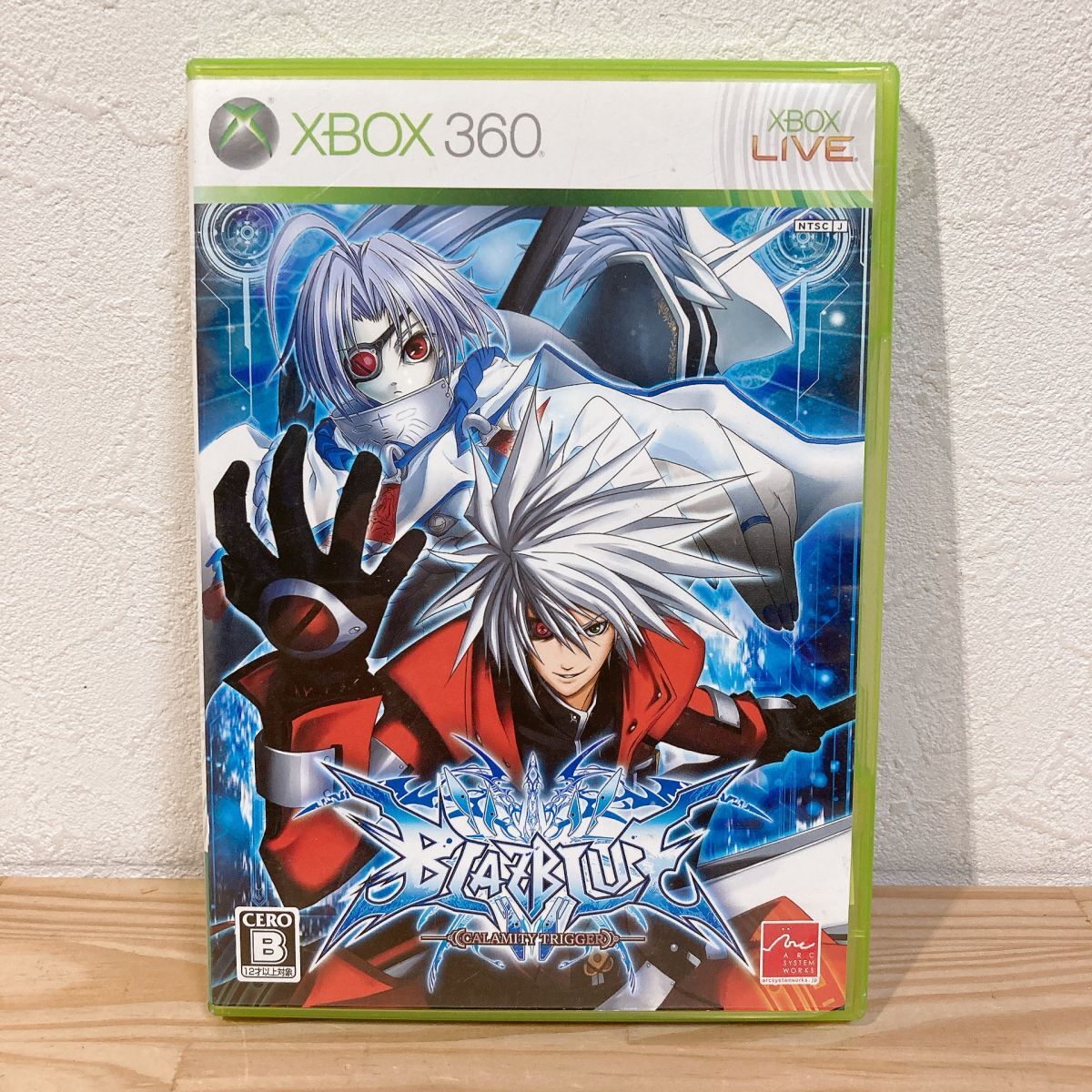 【中古】〈Xbox360ソフト〉BLAZBLUE ブレイブルー Xbox 360 マイクロソフト★A2509-0133_画像1