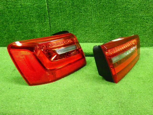 Audi A6 DBA-4GCHVS левый задний фонарь LS9R внутри сторона наружный комплект / 4G9945095B 4G9945093B 9111