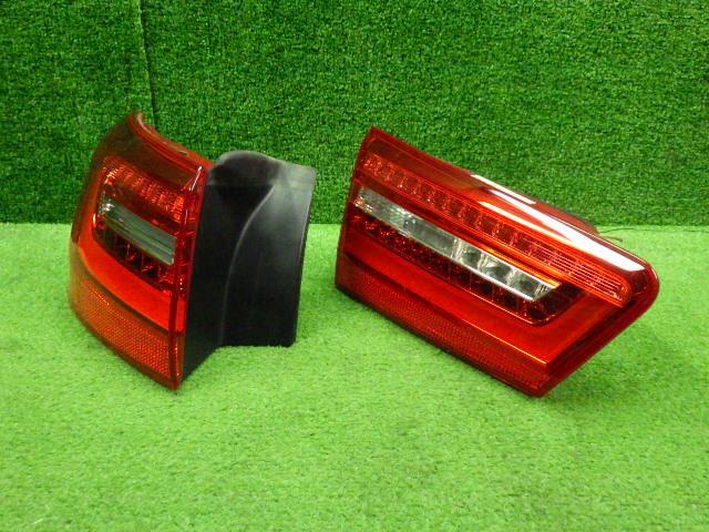 Audi A6 DBA-4GCHVS левый задний фонарь LS9R внутри сторона наружный комплект / 4G9945095B 4G9945093B 9111