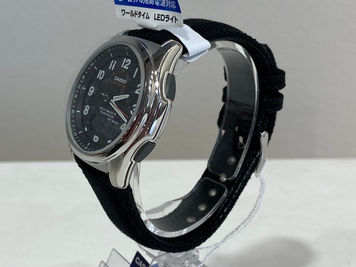 【CASIO　wave ceptor】　カシオ　ウェーブセプター　ソーラー電波　アナログ3針　タフソーラー　WVA-M630B-1AJF　腕時計　SY02-GGG◎_画像3
