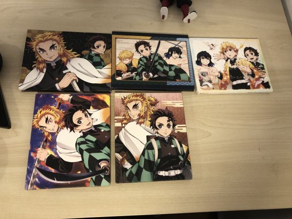 A11-201-0919-056【ジャンク】少年志　コミック?アニメ　プライズフィギュア　鬼滅の刃　まとめ　臺(tái)座欠品?部位欠損アリ　箱無し　1スタ