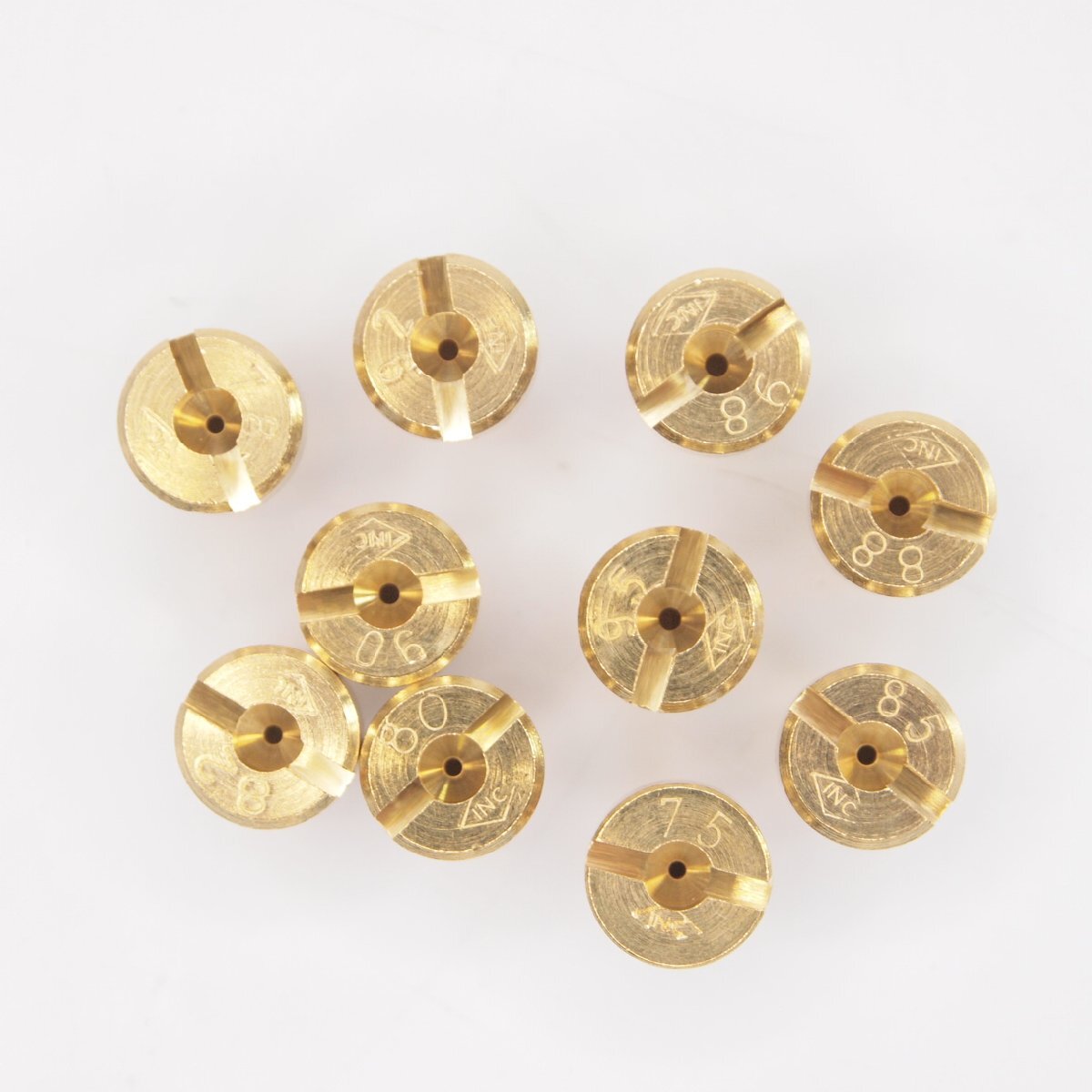 Main jet set DELLORTO (type:6413) 6mm 75-98 ジェット セット SHBE PHBH PHBL PHBN PHF PHM PHSB PHVA PHVB VHSA VHSB VHSC VHSH VHST_画像2