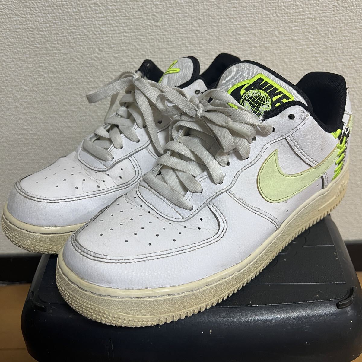 NIKE AIR FORCE 1 07 LV8 WORLD WIDE PACK 25.5 US7.5 ナイキ エアフォース 絶版