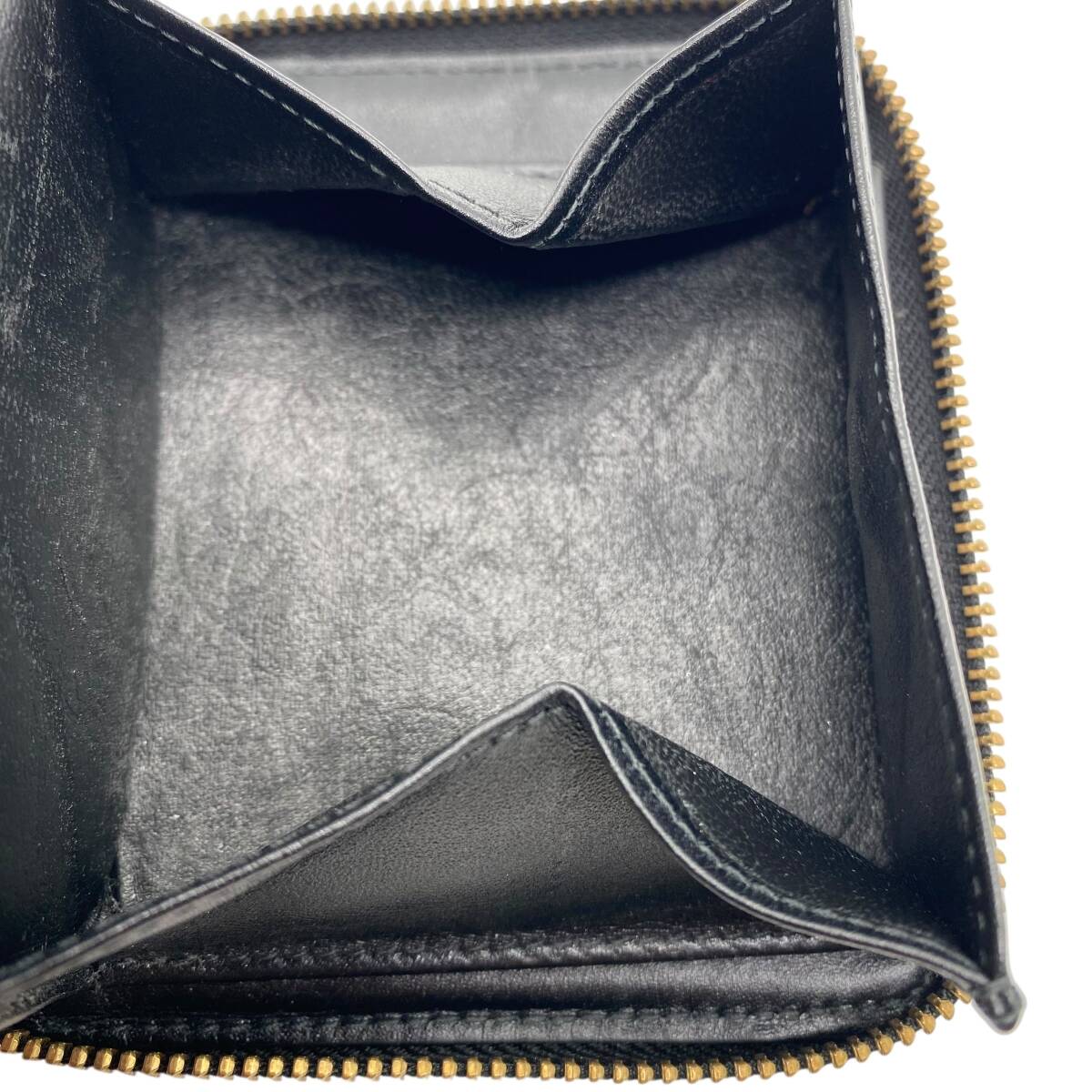 Comme des Garcons Compact Wallet Huge Logo Black / コムデギャルソン 財布_画像5