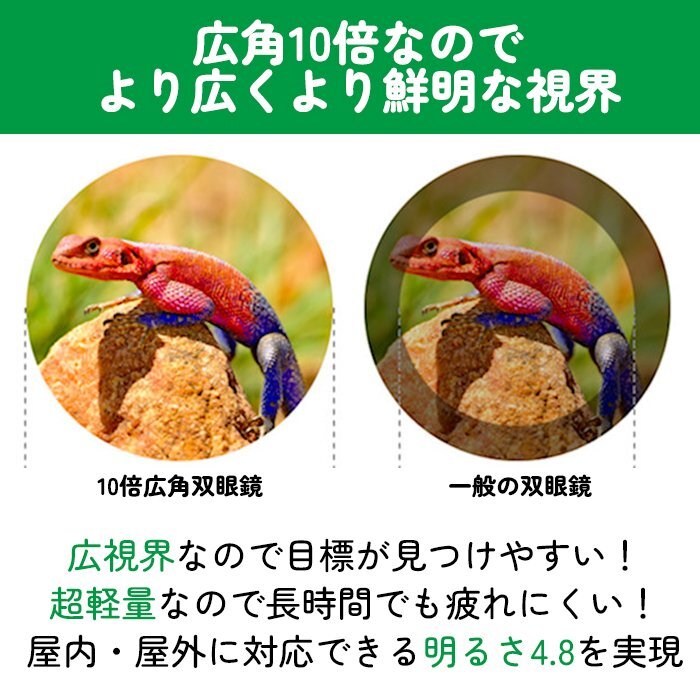 送料無料 超軽量雙眼鏡 10倍ズーム 22mm口徑 コンパクト雙眼鏡 拡大 小型 アウトドア コンサート ライブ ドーム 観劇 スポーツ観戦 軽量