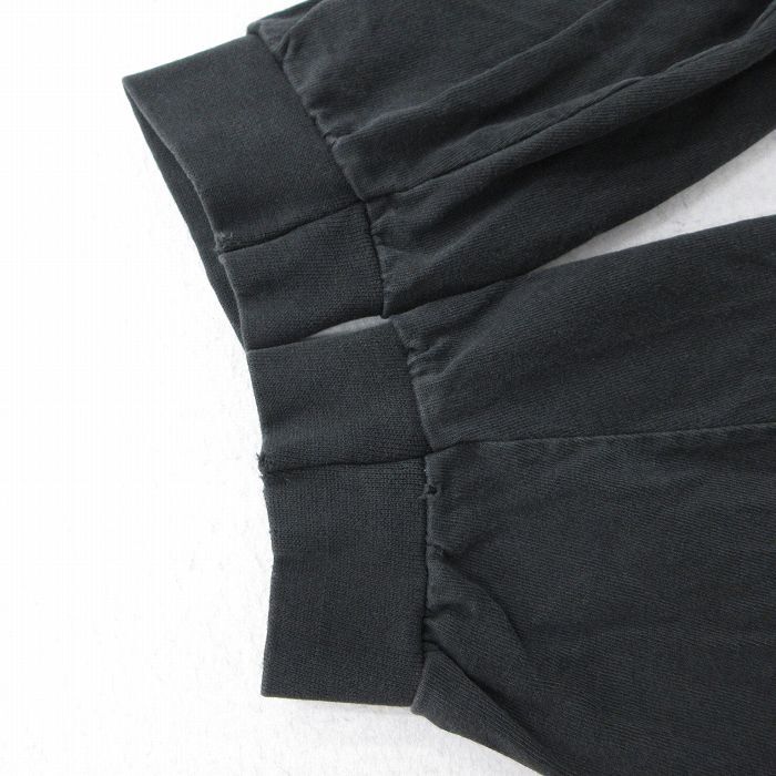 XL/古着 ナイキ NIKE 長袖 ビンテージ Tシャツ メンズ 90s ワンポイントロゴ 大きいサイズ ロング丈 コットン モックネック ハイネック 黒_画像6