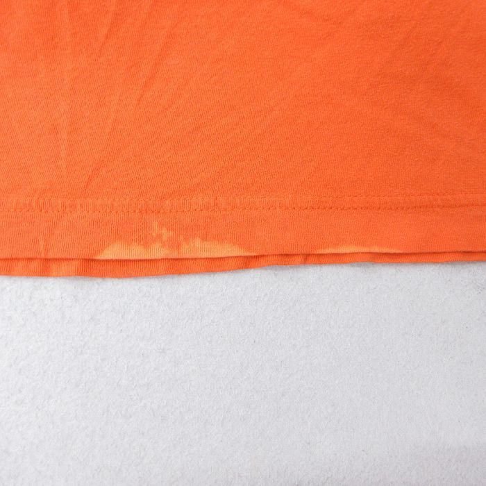 XL/古着 ナイキ NIKE 長袖 ビンテージ Tシャツ メンズ 00s ネコ スポーツ コットン クルーネック オレンジ 25aug29 中古_画像7
