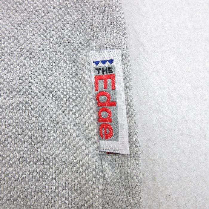 L/古着 半袖 ポロ シャツ メンズ 90s NFL グリーンベイパッカーズ 鹿の子 コットン グレー 霜降り アメフト スーパーボウル 25sep03 中古_画像3