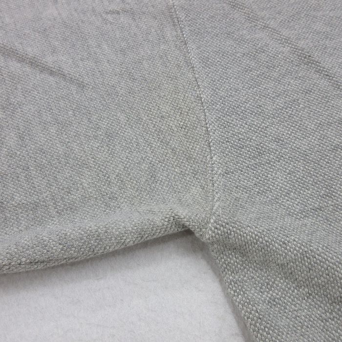 L/古着 半袖 ポロ シャツ メンズ 90s NFL グリーンベイパッカーズ 鹿の子 コットン グレー 霜降り アメフト スーパーボウル 25sep03 中古_画像8